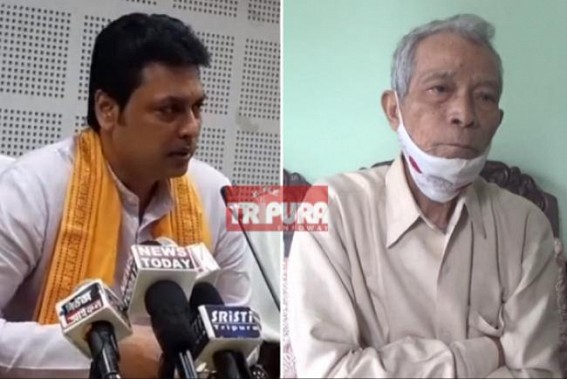 'Solve your Party Problems inside Party, why Manipulating Govt Functioning ?' : IPFT Minister NC Debbarma told CM Biplab Deb, calls Biplab Deb's announcement about Astabal Rally 'Unconstitutional'